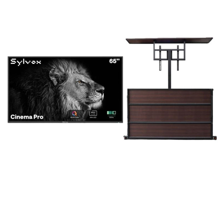 Sylvox Cinema Pro 65" Helio QLED Outdoor TV – 3500Nits, Cinematic Motion with 120Hz (2025 Model)