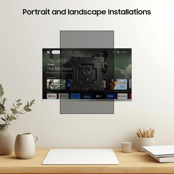 Sylvox Full Motion TV Wall Mount (Outdoor TVs Not Supported)