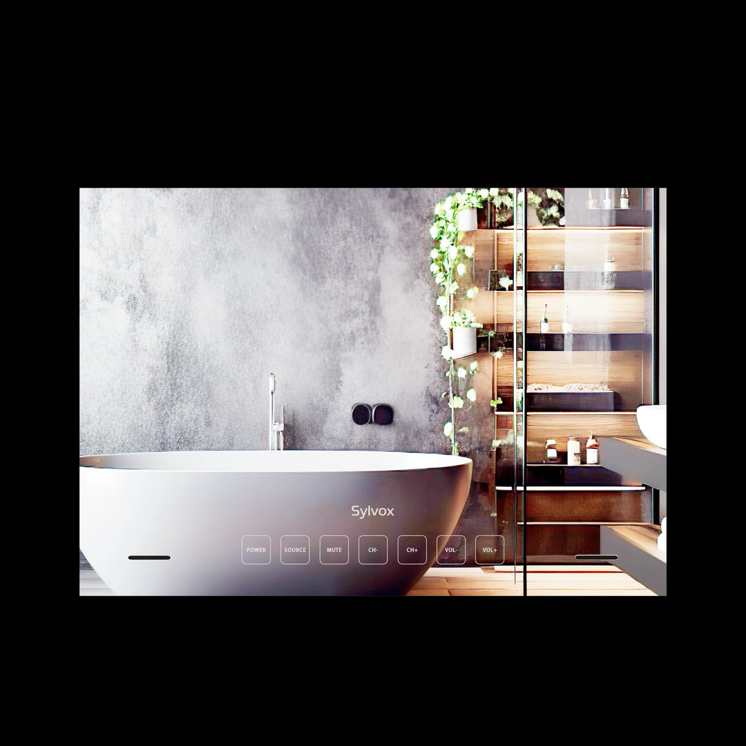 32" Waterproof Smart Bathroom Mirror TV(Embedded Wall Model)