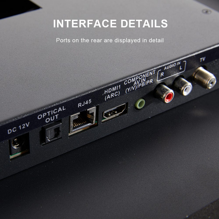 32" Waterproof Smart Bathroom Mirror TV(Embedded Wall Model)