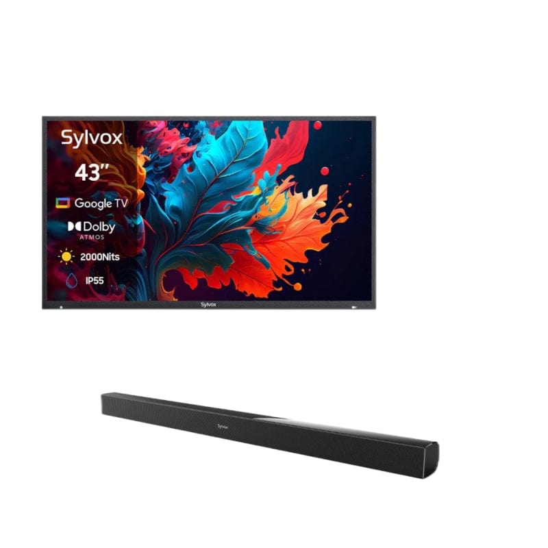 43" Advanced 2024 Pool Pro 2.0 QLED Google Outdoor TV