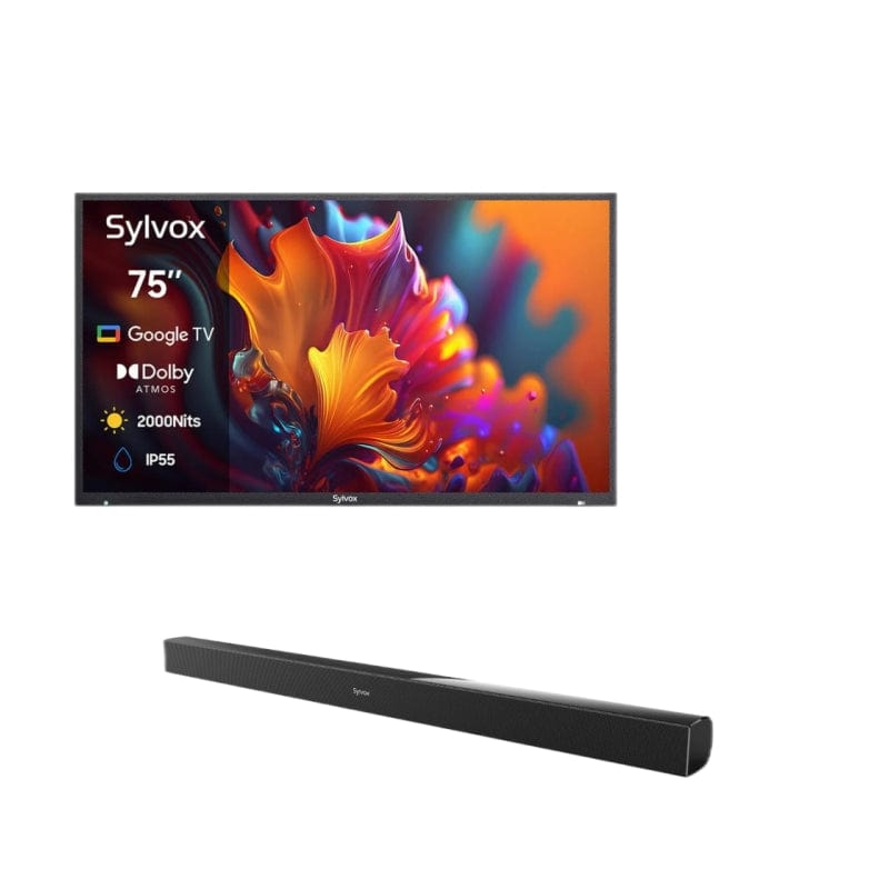75" Advanced 2024 Pool Pro 2.0 QLED Google Outdoor TV