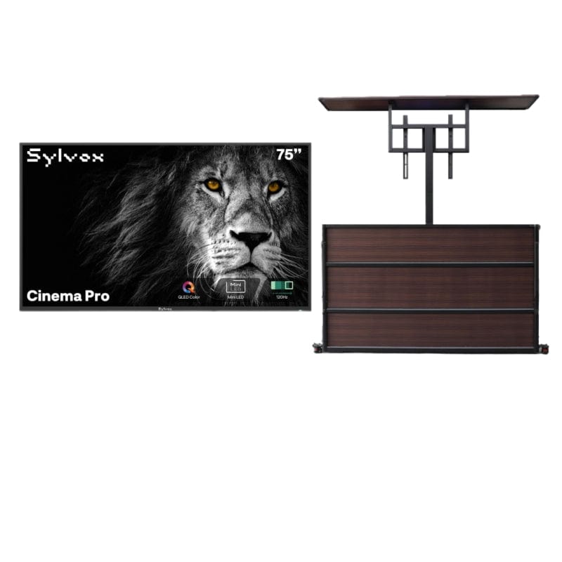 Sylvox Cinema Pro 75" Helio QLED Outdoor TV – 3500Nits, Cinematic Motion with 120Hz (2025 Model)