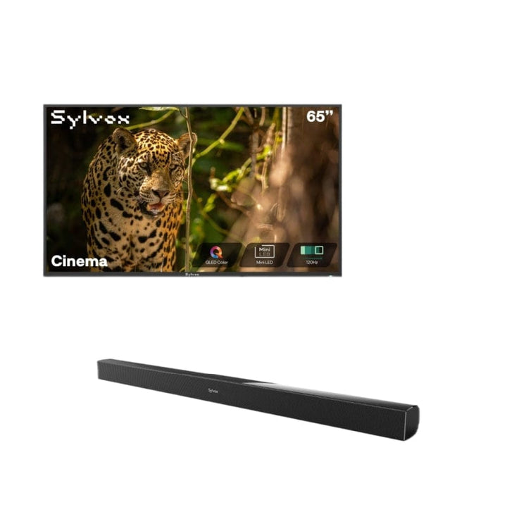 Sylvox Cinema 65" Helio QLED Outdoor TV – 2000 Nits, Cinematic Motion with 120Hz (2025 Model)