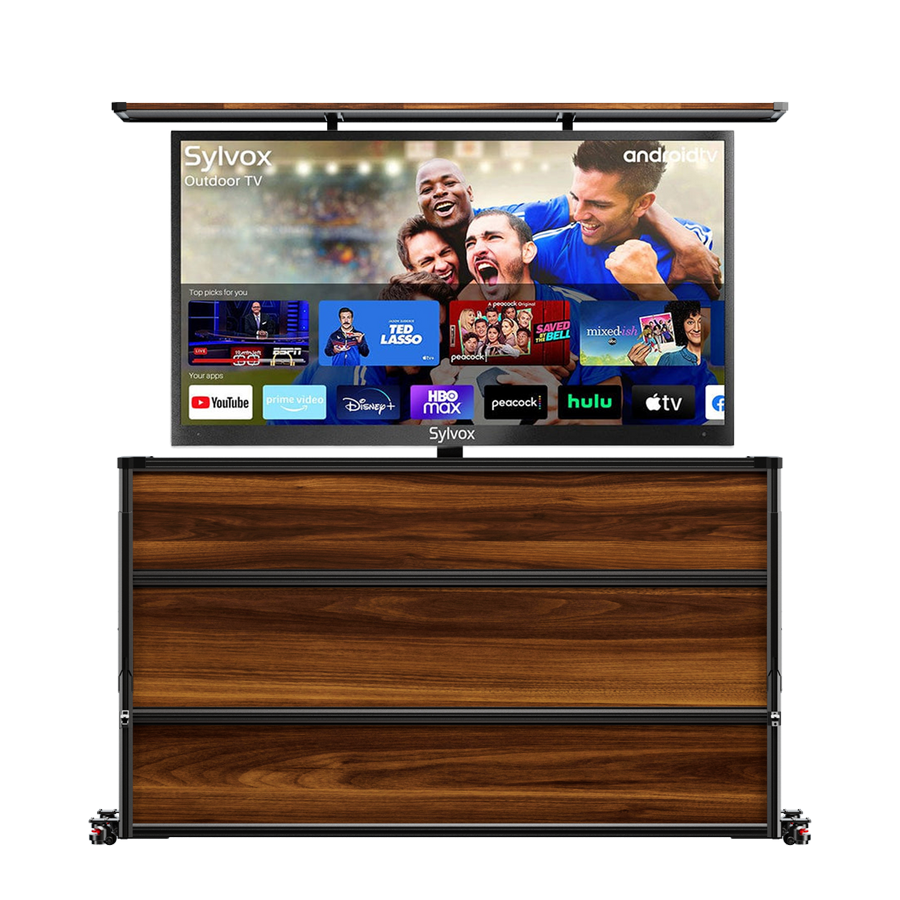 65” Weatherproof Outdoor TV Lift Cabinet