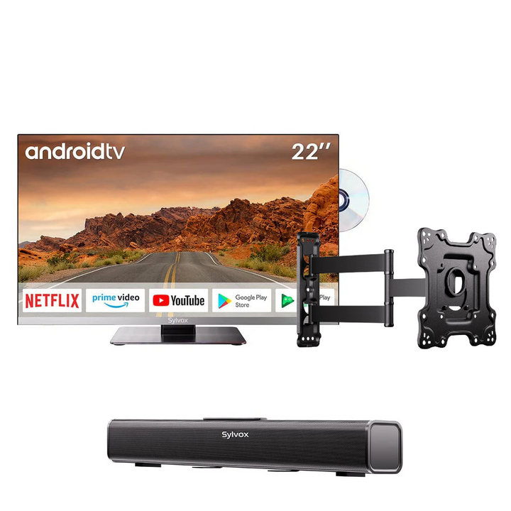 22'' Smart 12V RV DVD Combo TV (2023 Limo Series)