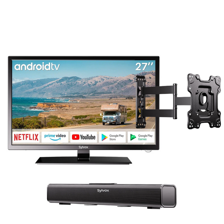 27'' Smart 12V RV DVD Combo TV (2023 Tralier Series)