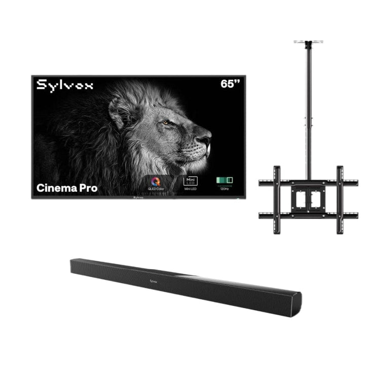 Sylvox Cinema Pro 65" Helio QLED Outdoor TV – 3500Nits, Cinematic Motion with 120Hz (2025 Model)