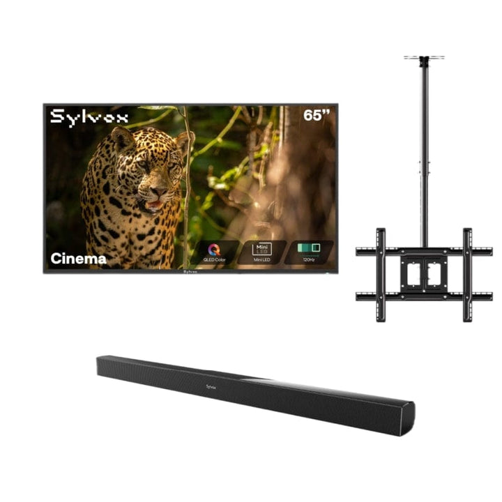 Sylvox Cinema 65" Helio QLED Outdoor TV – 2000 Nits, Cinematic Motion with 120Hz (2025 Model)
