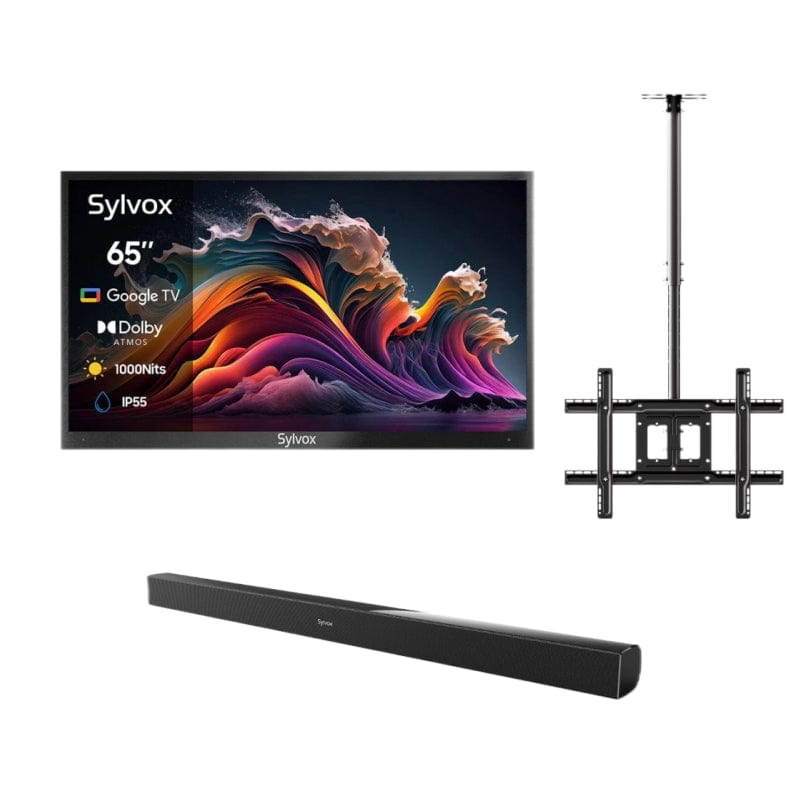 65" Advanced 2024 Deck Pro 2.0 QLED Google Outdoor TV