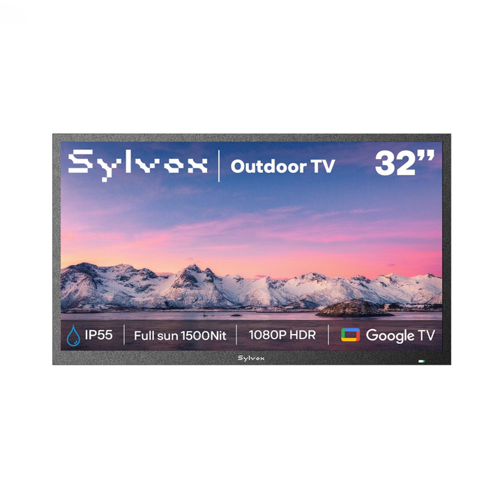 32" 1500Nits Google Outdoor TV (Full Sun) - 2025 Pool SE