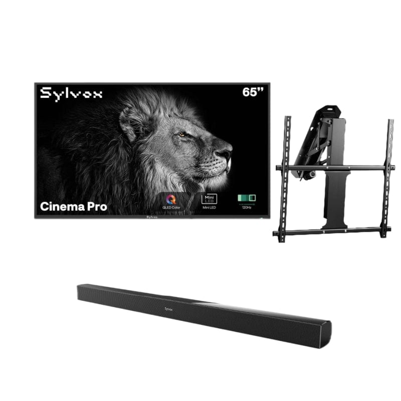 Sylvox Cinema Pro 65" Helio QLED Outdoor TV – 3500Nits, Cinematic Motion with 120Hz (2025 Model)