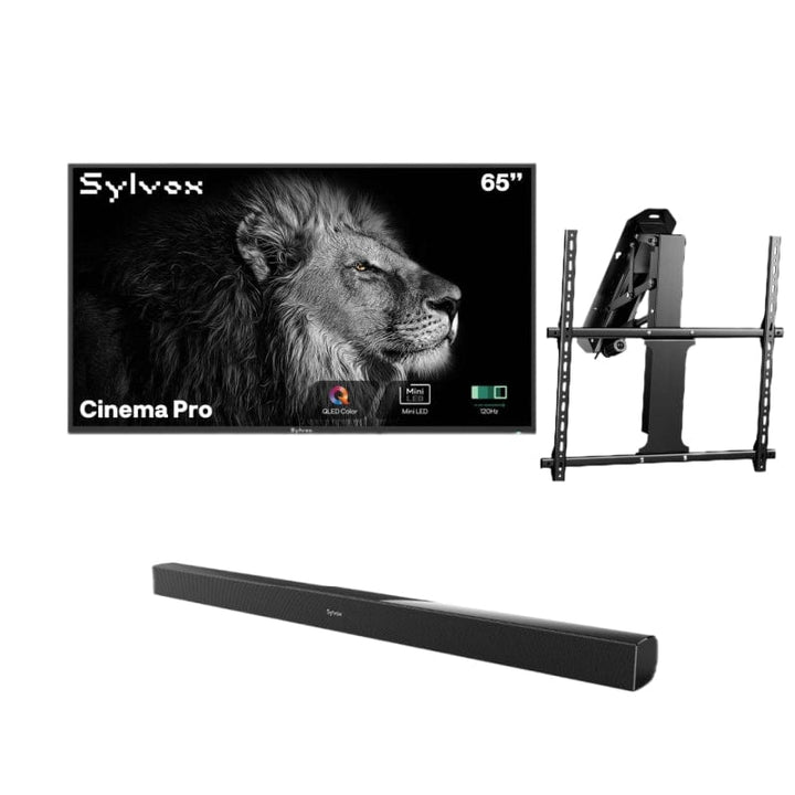 Sylvox Cinema Pro 65" Helio QLED Outdoor TV – 3500Nits, Cinematic Motion with 120Hz (2025 Model)