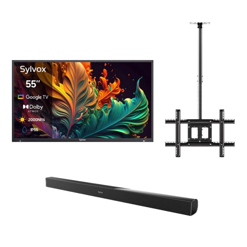 55" Advanced 2024 Pool Pro 2.0 QLED Google Outdoor TV