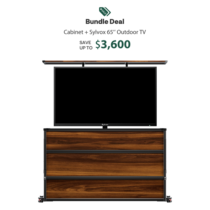 65” Weatherproof Outdoor TV Cabinet