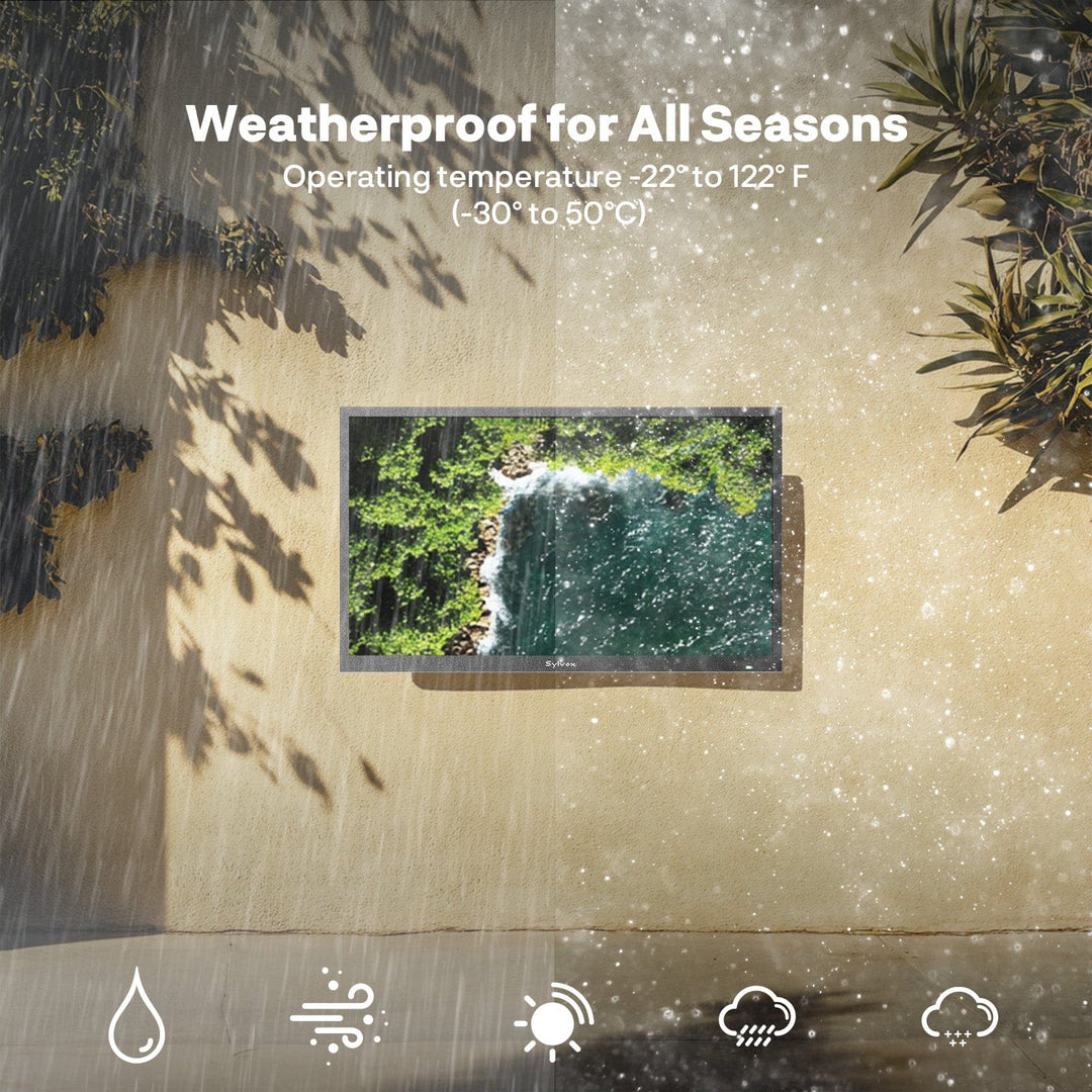 32" 1500Nits Google Outdoor TV (Full Sun) - 2025 Pool SE