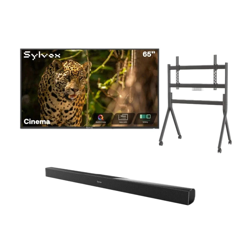 Sylvox Cinema 65" Helio QLED Outdoor TV – 2000 Nits, Cinematic Motion with 120Hz (2025 Model)