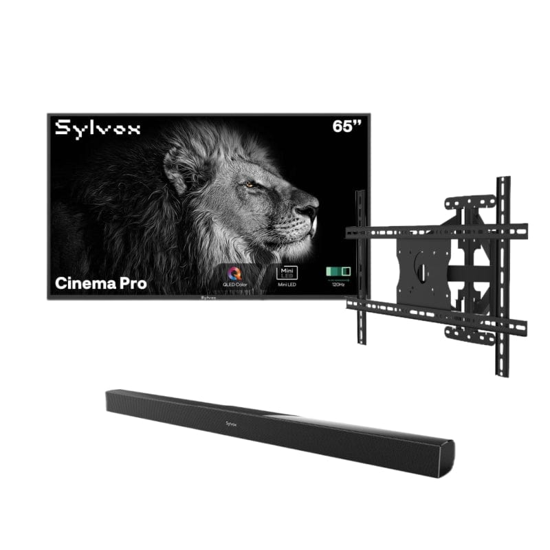 Sylvox Cinema Pro 65" Helio QLED Outdoor TV – 3500Nits, Cinematic Motion with 120Hz (2025 Model)