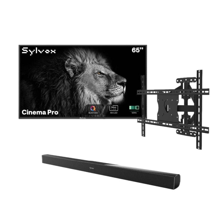 Sylvox Cinema Pro 65" Helio QLED Outdoor TV – 3500Nits, Cinematic Motion with 120Hz (2025 Model)