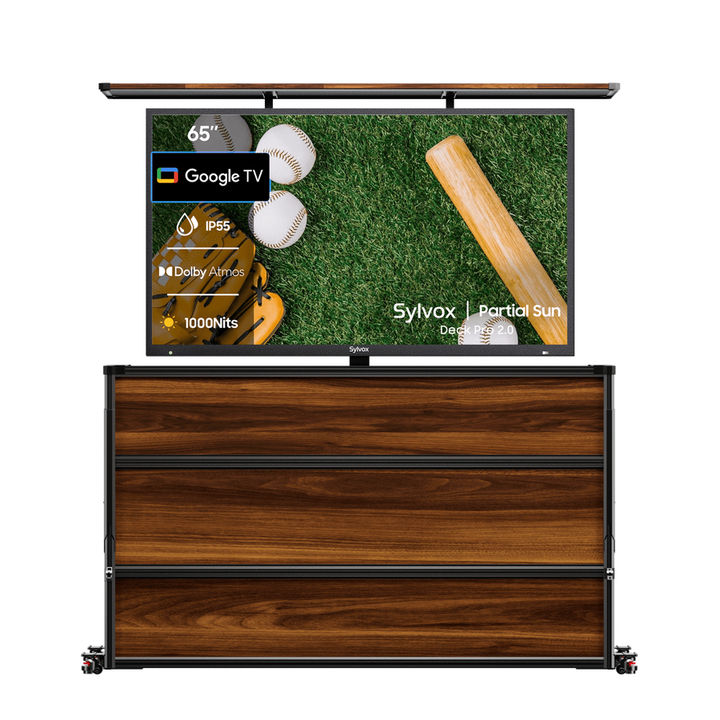 65” Weatherproof Outdoor TV Lift Cabinet