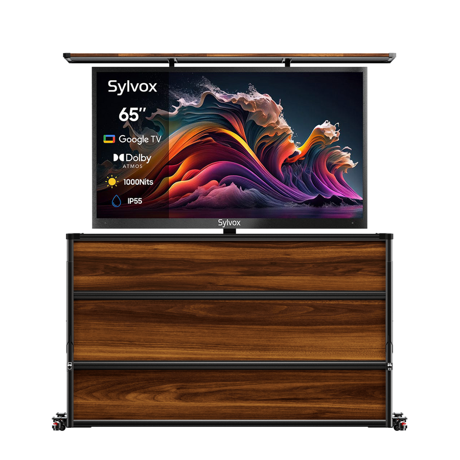 65” Weatherproof Outdoor TV Lift Cabinet