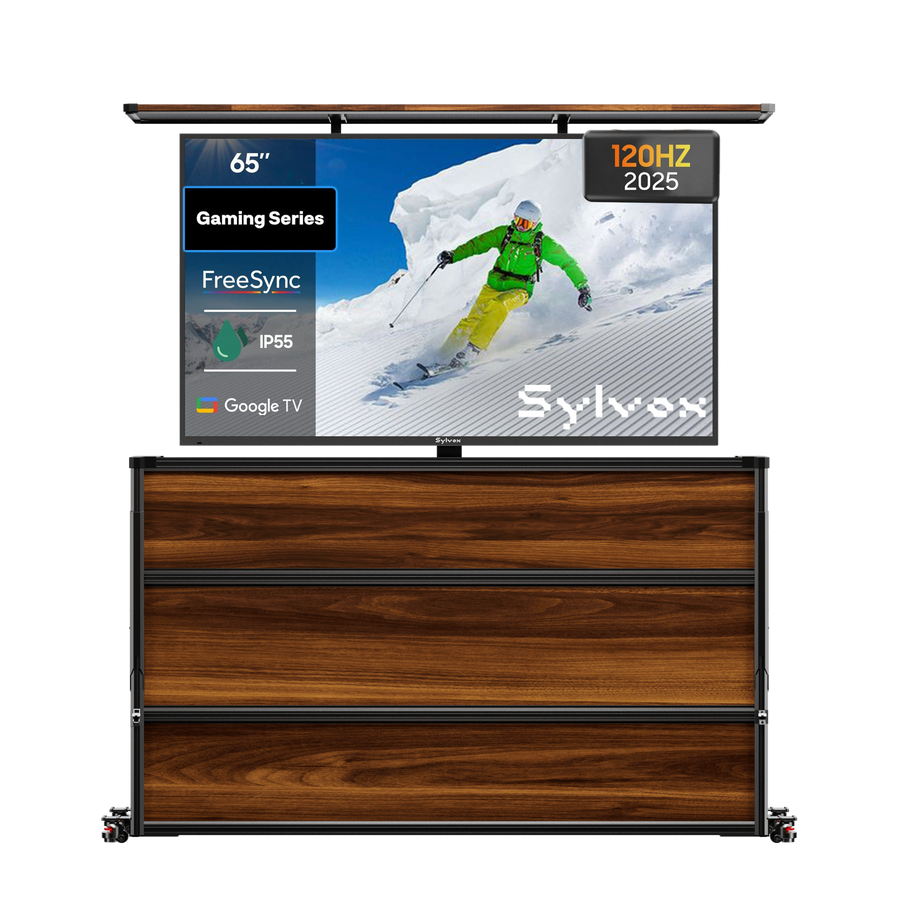 65” Weatherproof Outdoor TV Lift Cabinet