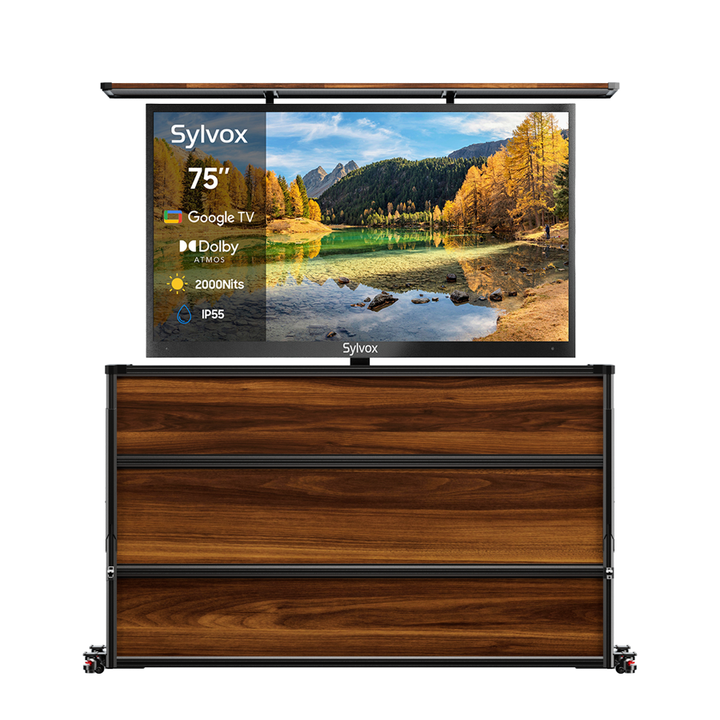 75” Weatherproof Outdoor TV Cabinet