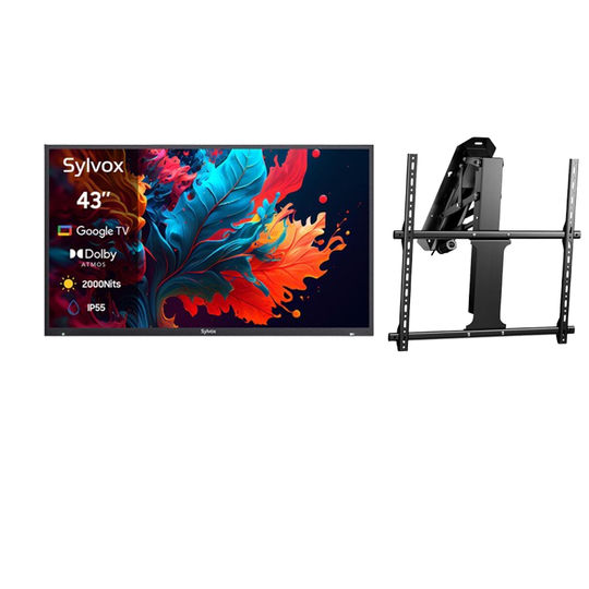 43" Advanced 2024 Pool Pro 2.0 QLED Google Outdoor TV