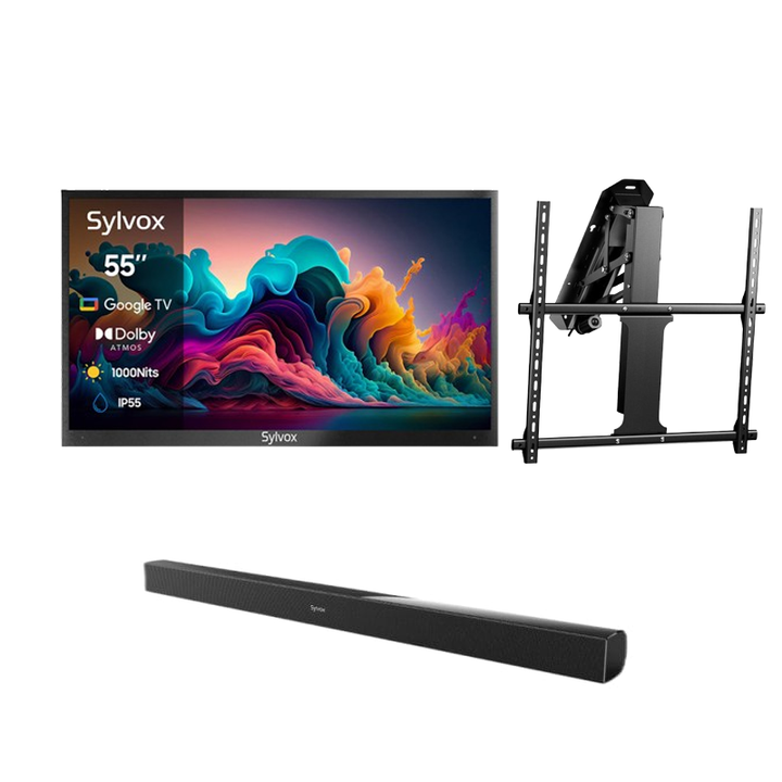 55" Advanced 2024 Deck Pro 2.0 QLED Google Outdoor TV